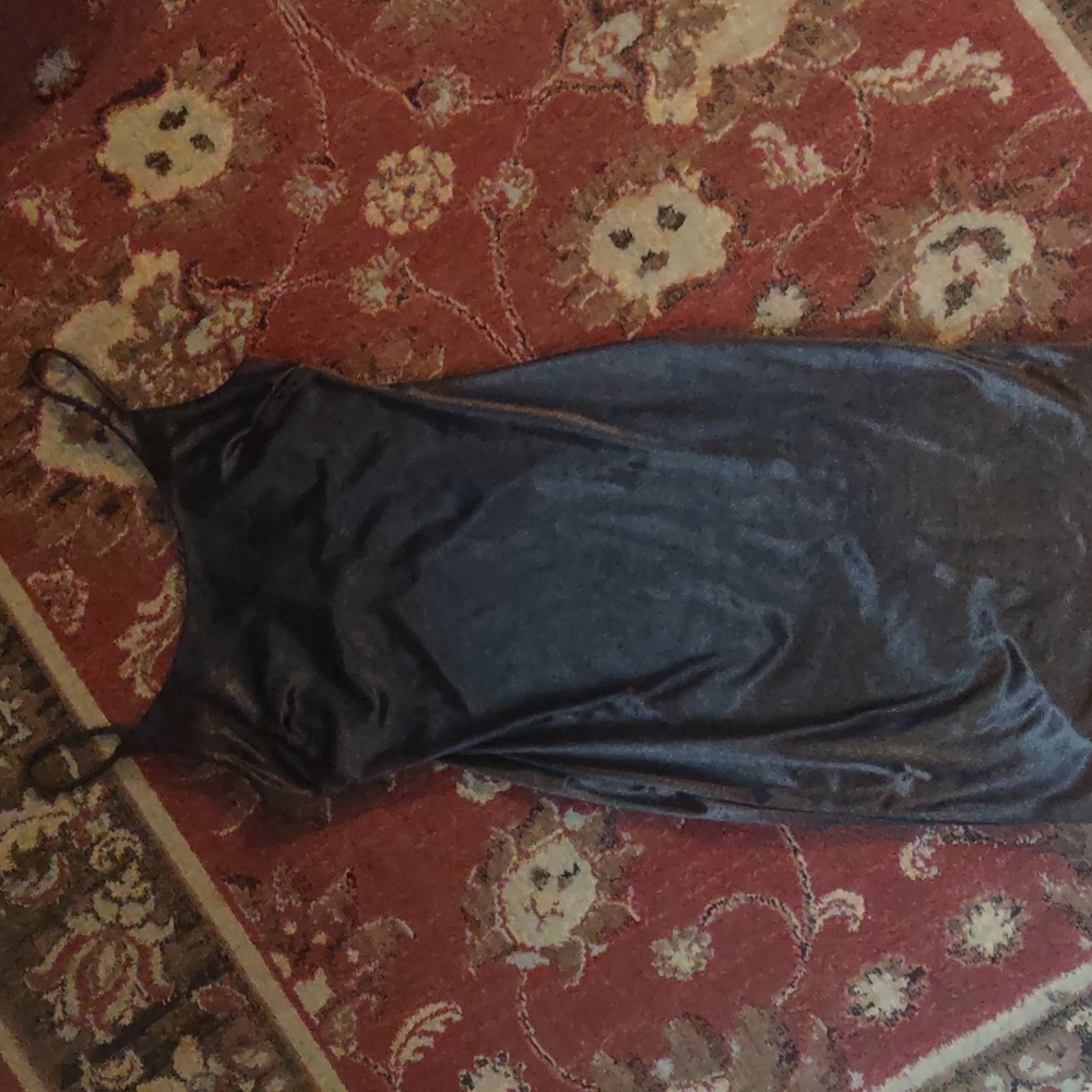 NWT Sexy Black Slip Dress